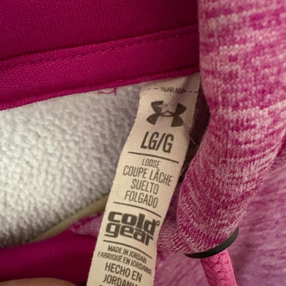 Under Armour Purple ColdGear Hoodie - Picture 3 of 4